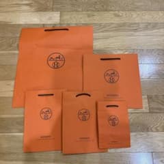 HERMES エルメス ショッパー 紙袋 5枚セット - メルカリ