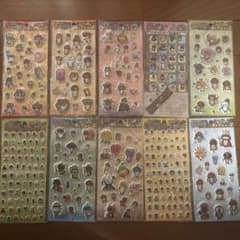 なめこ立体型シール　10セットまとめ売りのサムネイル