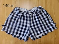 【美品】女の子　短パン　ショートパンツ　140㎝のサムネイル