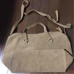 ZARA スウェードトートバック ※2wayのサムネイル