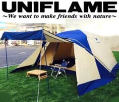 大幅値下げ　キャンプテントUNIFLAME エアグランドワイド　6人用 UNIFLAME ユニフレーム エアグランド ワイド テントアウトドア