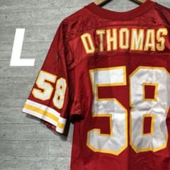 Wilson】NLF ユニフォーム ゲームシャツ チーフス トーマス L - メルカリ