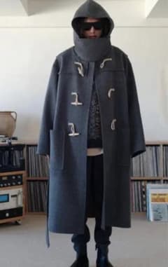 SUNSEA Melton Knight Coat 3 コート サンシーのサムネイル