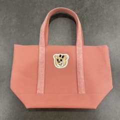フェイラー オールドテディ ワッペントートバッグ ピンク 小 - メルカリ