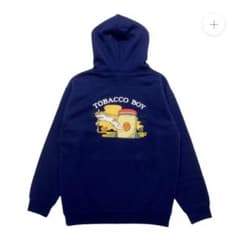 東海オンエア ゆめまる タバコ君 たばこ君 パーカー TOBACCO BOY L