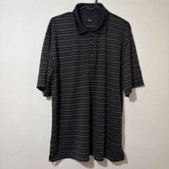 GOLF ボーダー ポロシャツ Lサイズのサムネイル