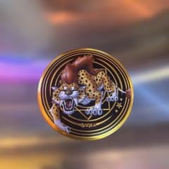 ドラゴンクエスト　メタル缶マグネット　キラーパンサーのサムネイル