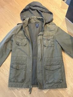 GAP ミリタリージャケット オリーブグリーンのサムネイル