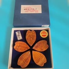 屋久杉 彫刻 はしおき さくらセットのサムネイル