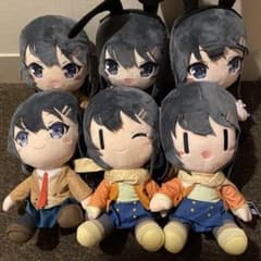 桜島 麻衣 BIG ぬいぐるみ 6種セットのサムネイル
