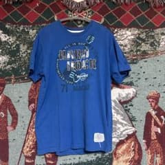 古着/Hard Rock Cafe マカオ Tシャツ ブルー M 90sのサムネイル