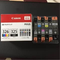 Canon プリンターインク 6色マルチパック BCI-326+325のサムネイル