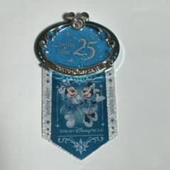 ジュビリーバッジ＆リボン 東京ディズニーシー25周年 スパークリング・ジュビリーのサムネイル