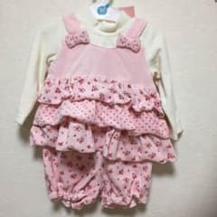 ☆SZK♡PF様専用☆新品未使用！あったか上下セット☆西松屋  80サイズのサムネイル