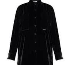 Alexander Wang オーバーフィットベルベットシャツのサムネイル