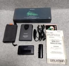 再値下げです SONYのカセットテープ ウォークマンWM-EX1セット