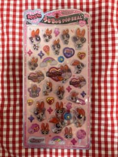 正規品⭐︎パワーパフガールズ　ブロッサム　うるちゅるポップシールのサムネイル