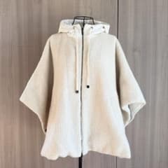 PESERICO（ペセリコ）リバーシブルウールポンチョコート - メルカリ