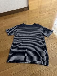 Champion ネイビー/ホワイトストライプ Tシャツ Mのサムネイル