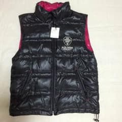 【新品】170cm ブルークロス リバーシブル中綿ベスト★のサムネイル