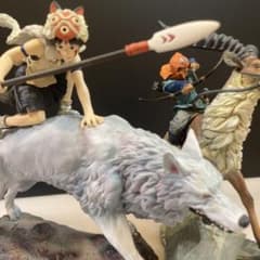 もののけ姫 フィギュア アシタカ サン ジブリ - メルカリ