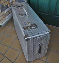 RIMOWA 1960y アンティーク 初期アルミスーツケース 【希少レトロ】 リモワ『1960'』アンティーク 初期アルミ スーツケース【稀少レトロ