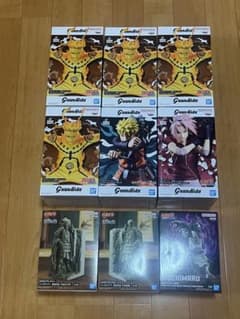 新品未開封 NARUTO ナルトフィギュア 大蛇丸 マダラ 柱間 サクラ まとめのサムネイル
