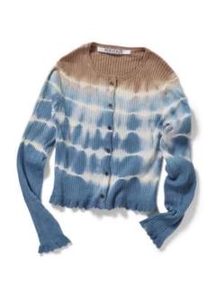 PERVERZE Dip-dyeリブ ニットカーディガン DIP-DYE RIB KNIT CARDIGAN PERVERZE - メルカリ