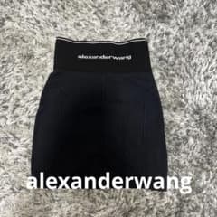 alexanderwang タイトスカート ミニ丈 ブラック - メルカリ