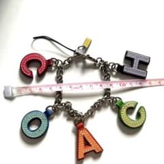 コーチのストラップ　キーホルダー　バックのチャームのサムネイル