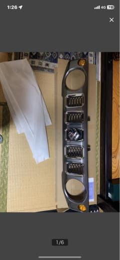 スズキ用フロントグリル メッシュデザインのサムネイル