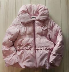 Bebe ピンク ダウンコート 130のサムネイル