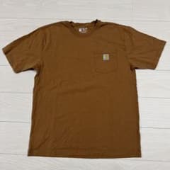 Carhartt ポケットTシャツ ブラウン Mサイズのサムネイル