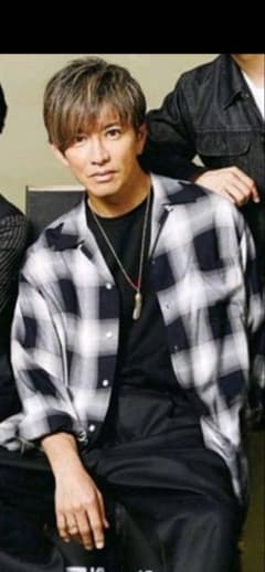 ワコマリア24FWオープンカラーオンブレチェックシャツL☆キムタク着