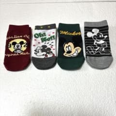 Kids' socks, 4-pair set, Mickey Key Mouse
