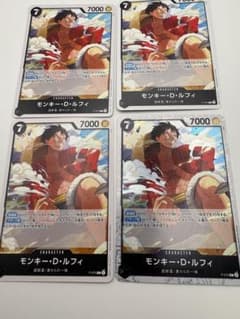 ワンピースカード モンキー・D・ルフィ ニカルフィまとめ売り 4枚セット モンキー・D・ルフィ 4枚セット - メルカリ