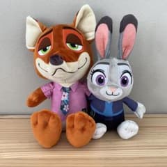 ニック・ワイルドとジュディ・ホップス ぬいぐるみセット - メルカリ