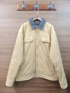 00S OLD STUSSY 中綿 ボア襟 コーデュロイ ワーク ジャケット L - メルカリ