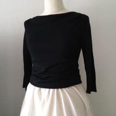 Rosey様Natural Beauty Basic ニットセーター　黒のサムネイル
