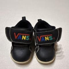 VANS キッズスニーカー ブラック ベルクロ　12㎝のサムネイル