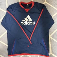 adidas サッカー トレーニングウェア ネイビー×レッドのサムネイル