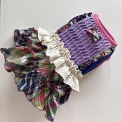 犬の服　ワンピース　♡ハンドメイド♡ Sサイズのサムネイル