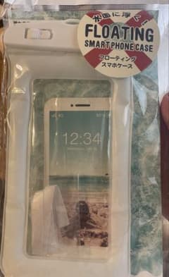 【新品未使用】防水ケース ホワイト スマホ用 - 3