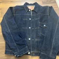DENIME ダークブルー デニムジャケットのサムネイル