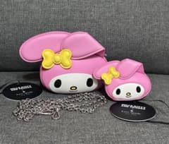 新品】ケイトスペード♡マイメロディ/コインケース＆クロスボディミニ 