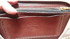 ☆革蛸 ジップウォレット 長財布☆美品♪のサムネイル