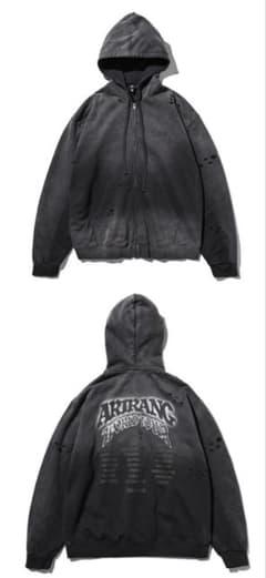 BTS ARIRANG Zip-up Hoodie ジップアップ フーディーXL - メルカリ