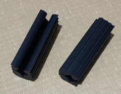 ゴルフクラブ グリップ取替用交換修理工具 シャフトプロテクター ラバー2個セットのサムネイル