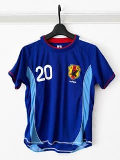 サッカー日本代表 ユニフォーム キッズ150 玉田圭司 20番 直筆サイン
