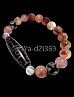 dZi ジービーズ 西蔵 至純 十二眼天珠・虎牙三眼天珠とマニカラン水晶